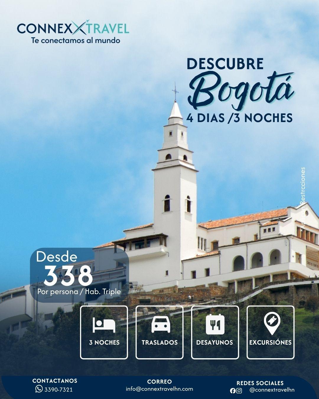 Descubre Bogota 4D-3N